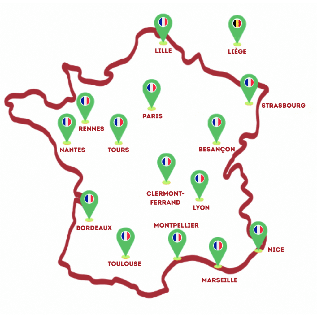 Villes Détections Ouvertes | ProEvolution Academy