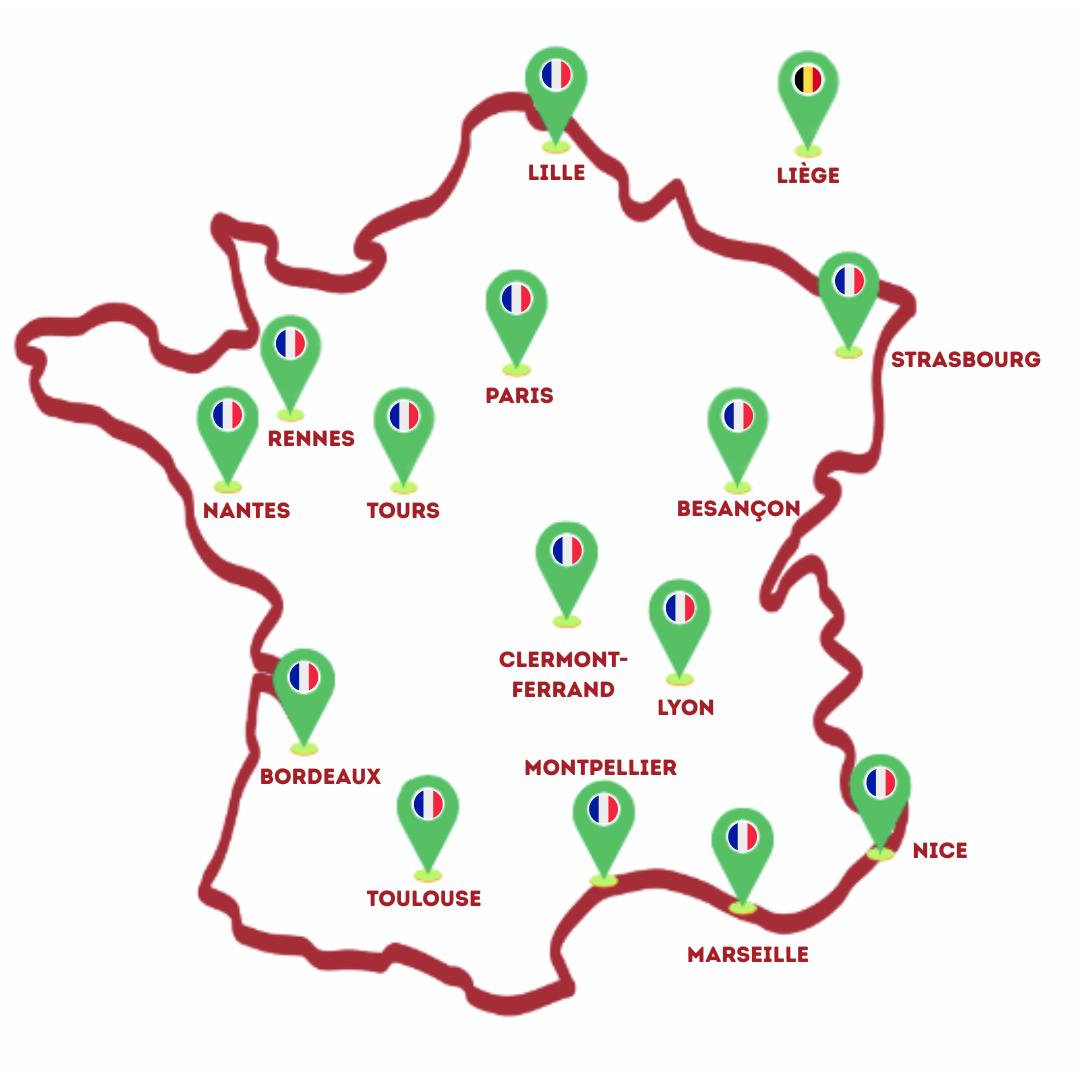 Villes Détections Ouvertes | ProEvolution Academy